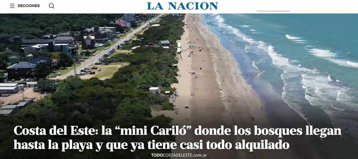 Así hablaba La Nación sobre la espectacular temporada de verano que lanzamos desde Costa del Este