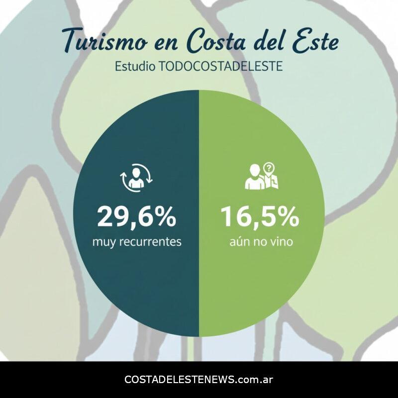 Encuesta de alojamiento temporal en Costa del Este 29.6% vinieron más de 10 veces. El 16.5% no conocen.
